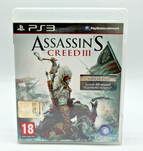 Assassin creed iii ps3 - assassin's,