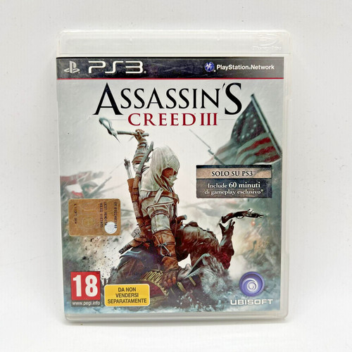 Assassin creed iii ps3 sony - assassin's,