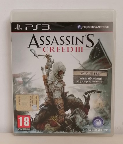 Assassin creed iii ps3 - assassin's,