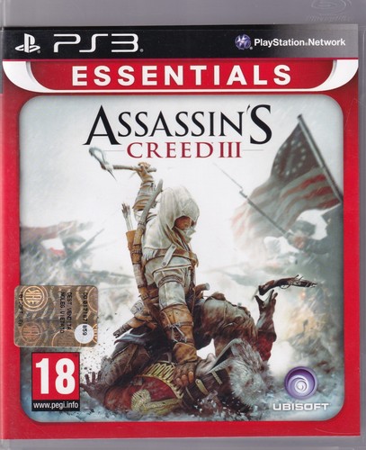 Assassin creed iii ps3 - assassin's,