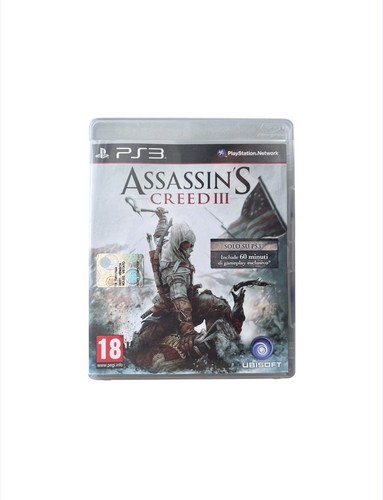 Assassin creed iii ps3 - assassin's,